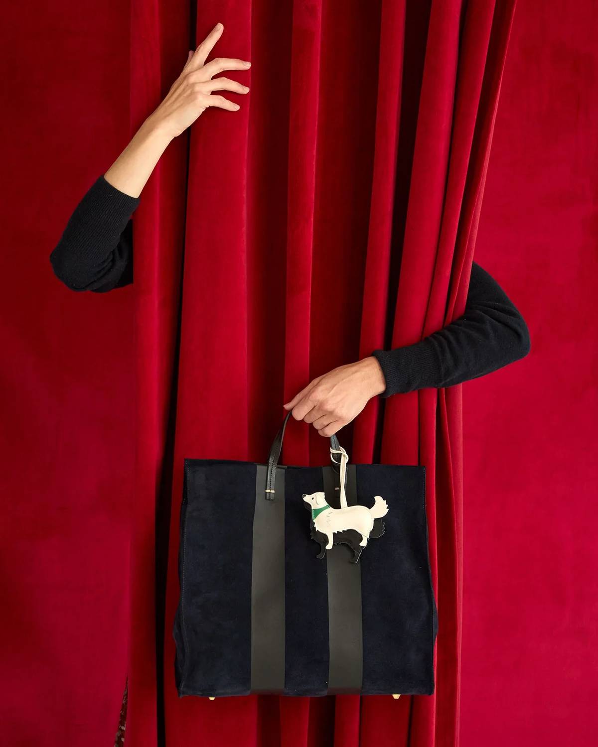 Clare V. - Paco Fob Dog-shaped Bag Charm
