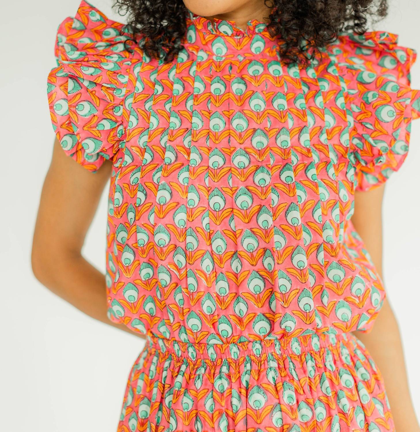 Victoria Dunn - Jasmine Ruffle Sleeve Blouse