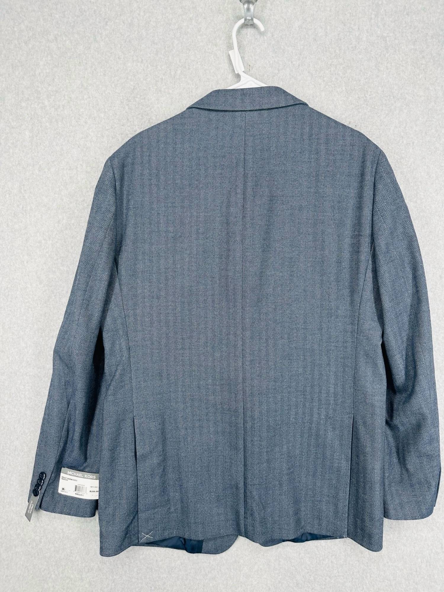 Michael Kors - Men's Classic Fit Herringbone Woven Sport Jacket