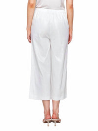 Charlie B - Foil Linen Pull On Pant
