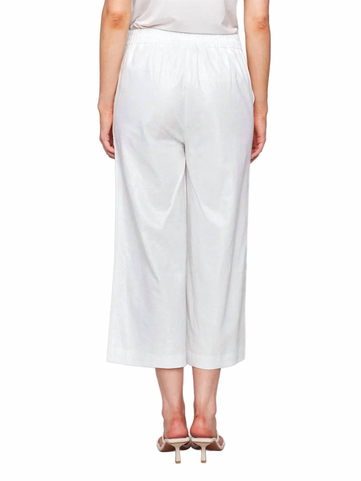 Charlie B - Foil Linen Pull On Pant