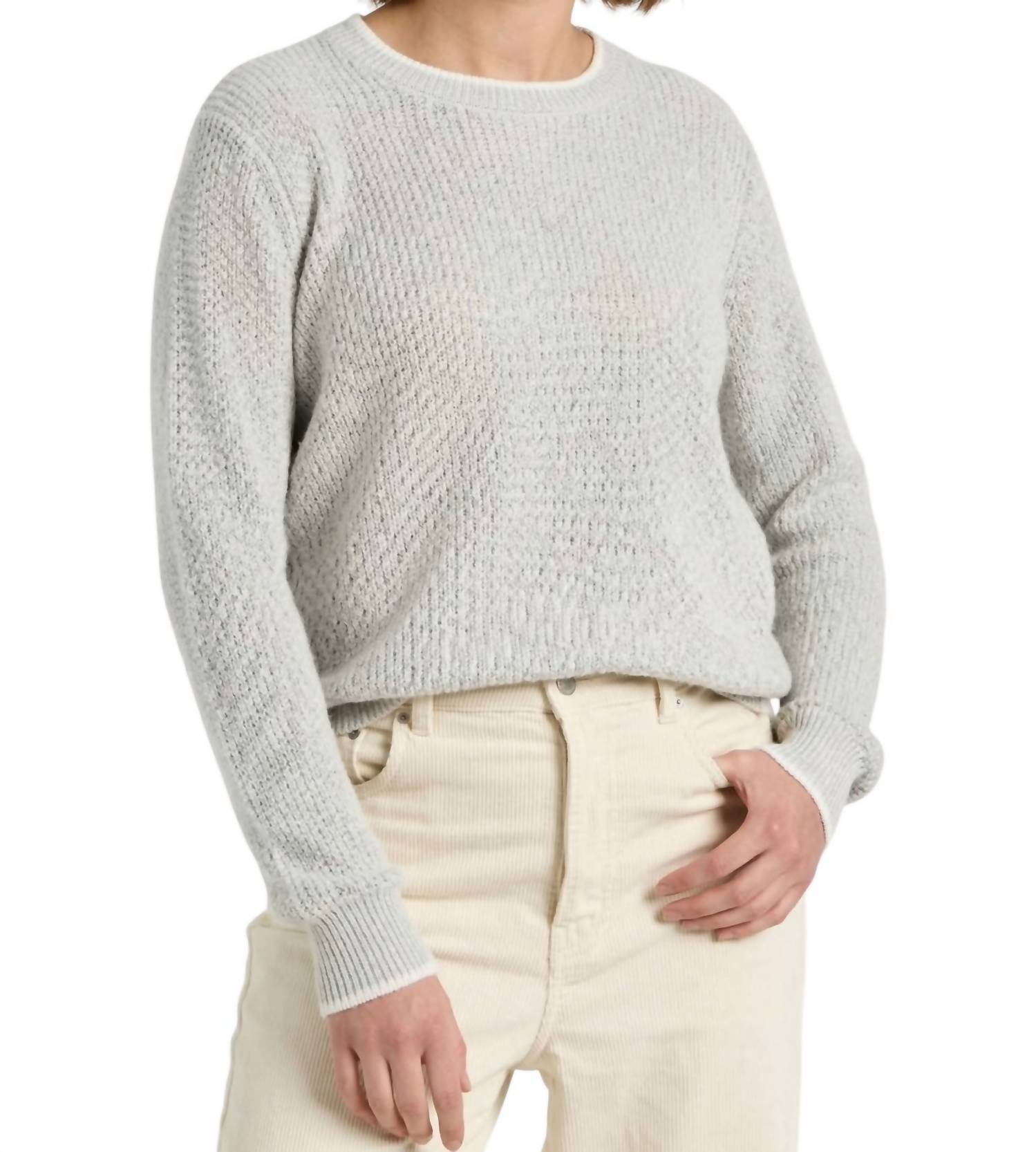 Brodie Cashmere - Taylor Twist Yarn Crewneck Sweater