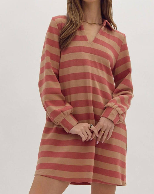 Entro - Striped Dress