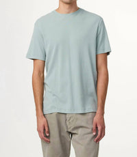 NN07 Clive Short-sleeve T-shirt in steely blue - men's t-shirt - alternate view