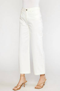 Entro - Women's High Waist Wide Leg Pants
