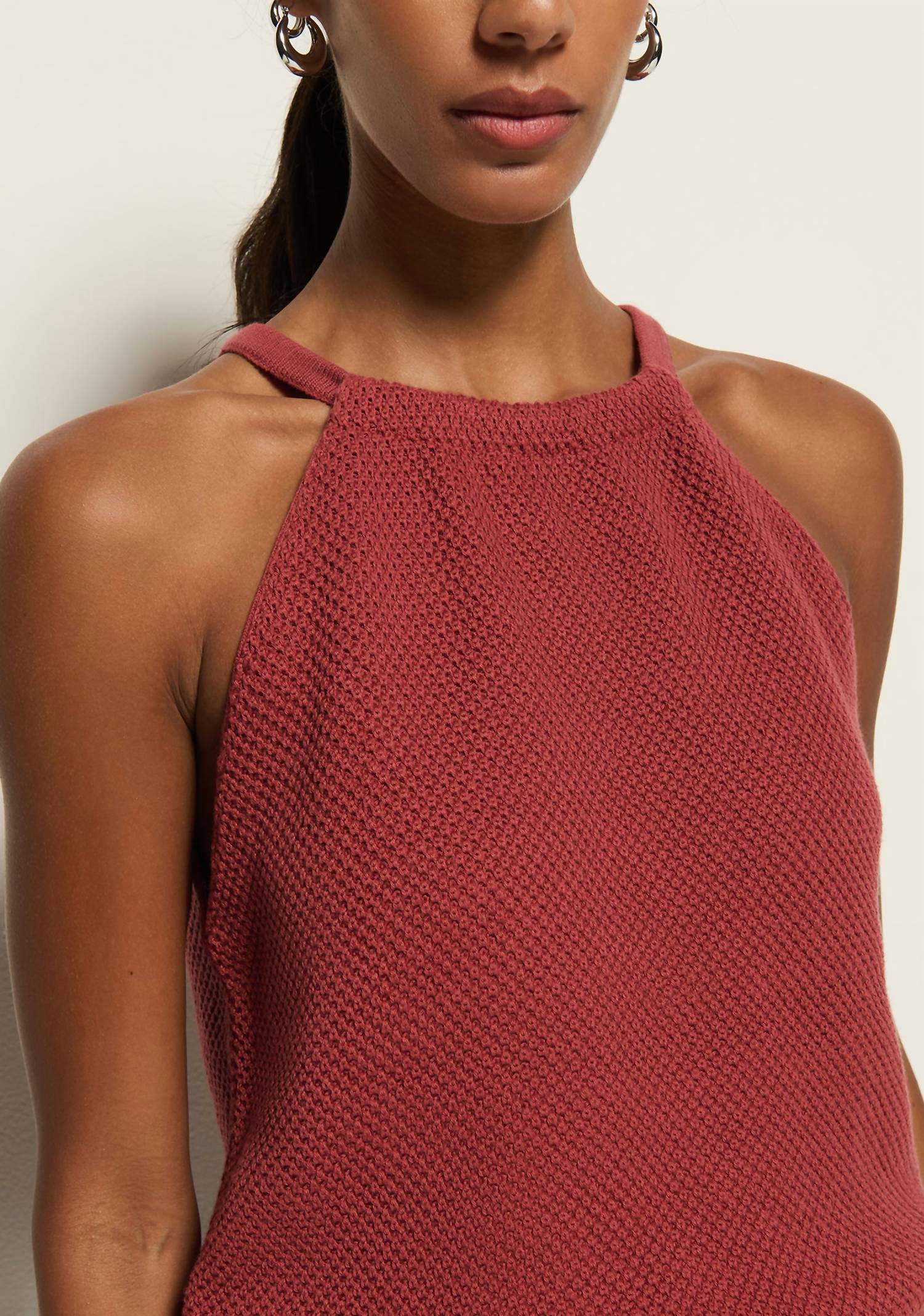 Nation Ltd - Auburn Sleeveless Sweater Top