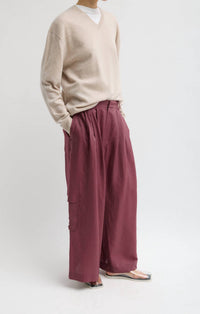 Tibi - Cargo Triple Pleat Pant