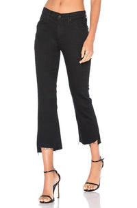 Mother - Insider Crop Step Fray Jeans