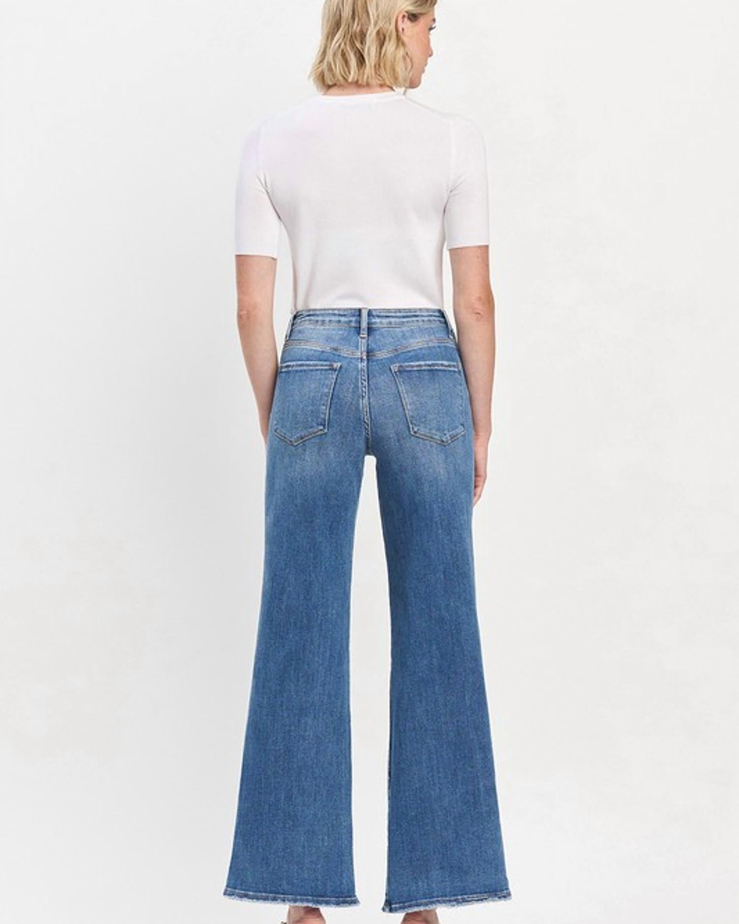 Vervet By Flying Monkey - Charlie High Rise Trouser Wide Leg