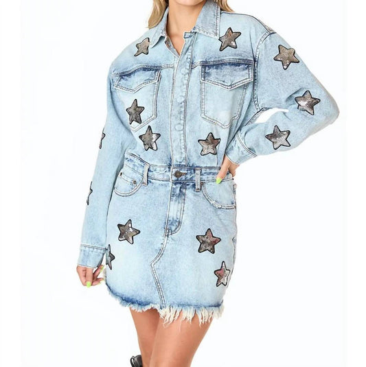Buddylove - Raelynn Denim Dress