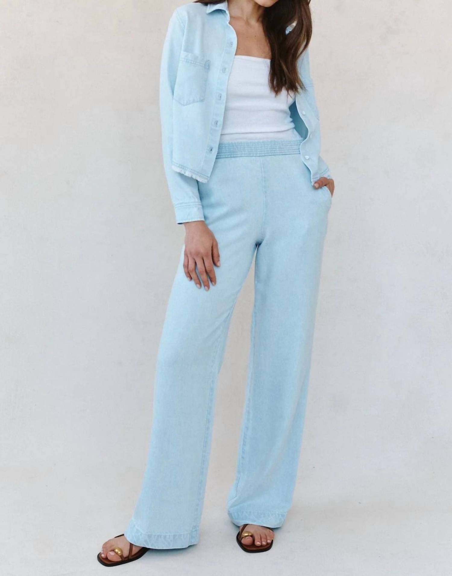 Bella Dahl - Two Pocket Fray Hem Shirt
