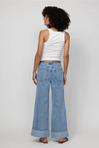 Oliver Logan - Parker Cuffed Denim Jeans