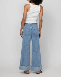 Oliver Logan - Parker Cuffed Denim Jeans