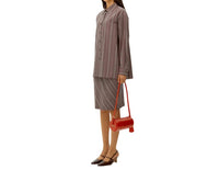 Umber Postpast - Striped Binding Detail Shirt