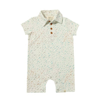 Me & Henry - Boy's Drift Polo Romper