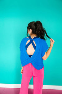 Rae Mode - Anna Open Back Slub Tee