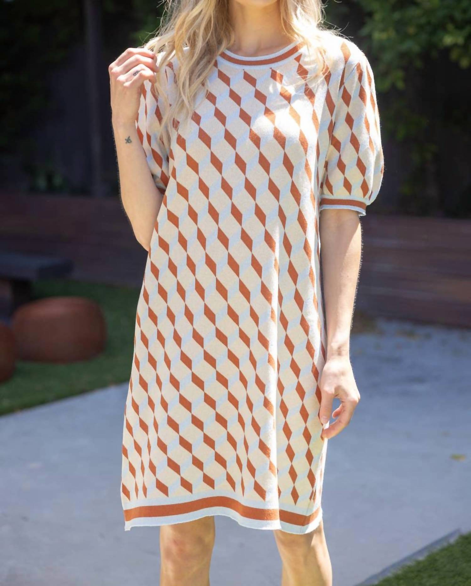 Voy - Finley Short Sleeve Knit Dress