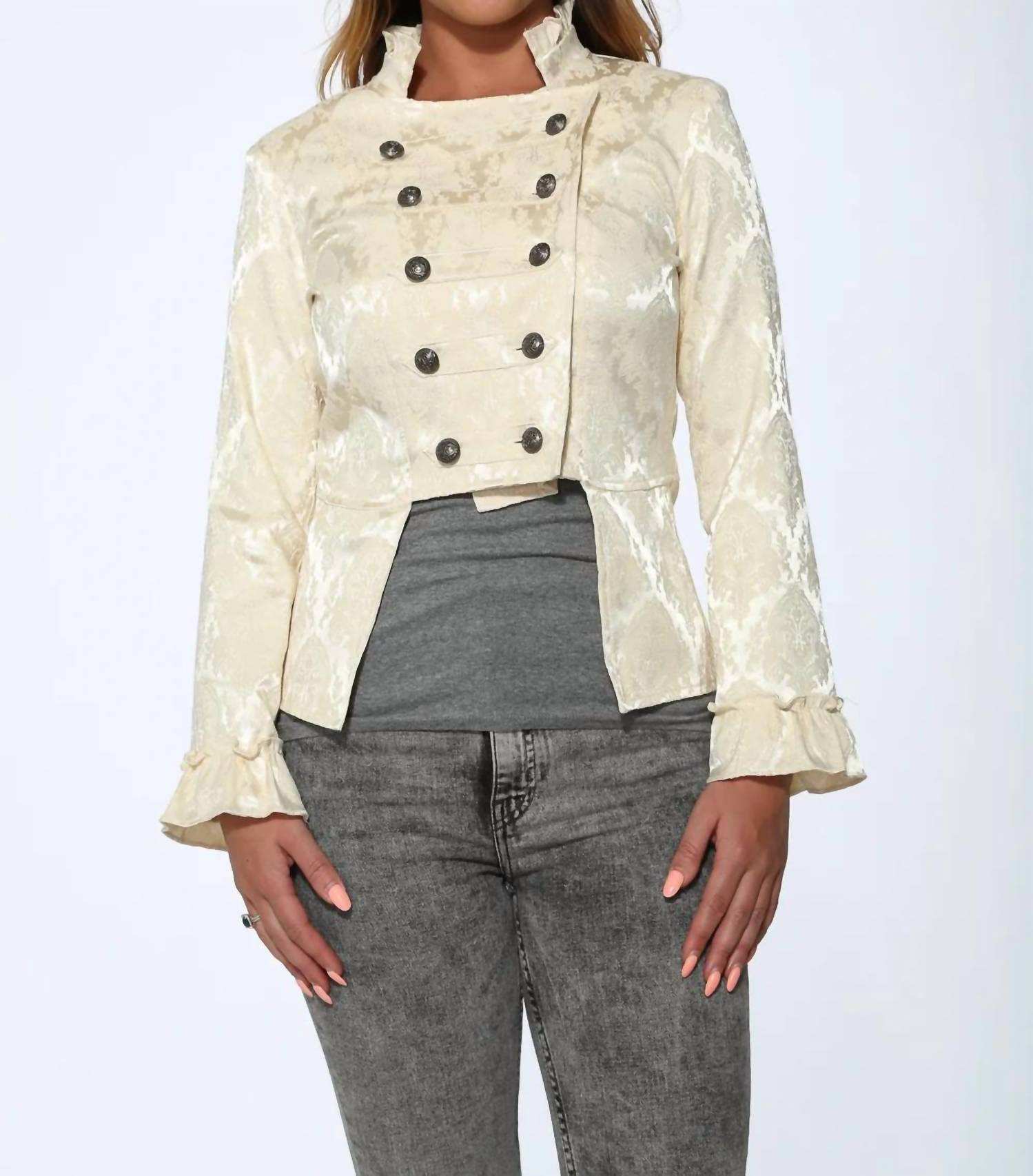 Orchid Bloom - Brocade Jacket