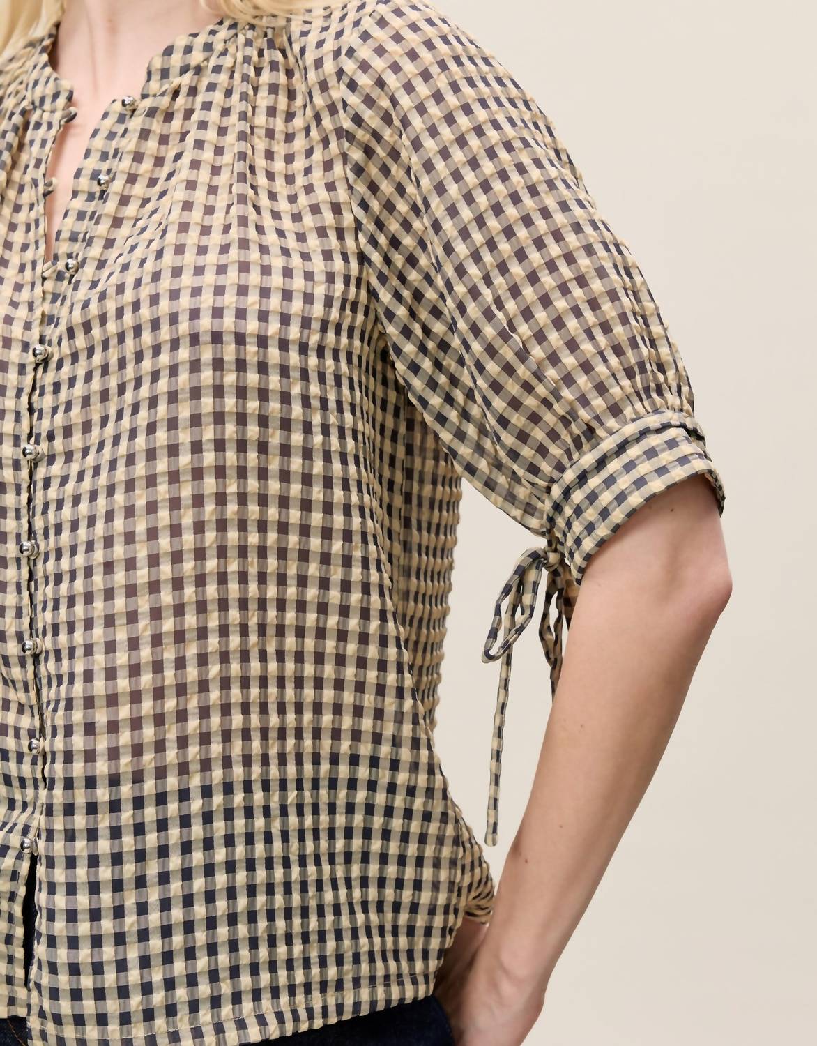 Rebecca Taylor - Gingham Blouse