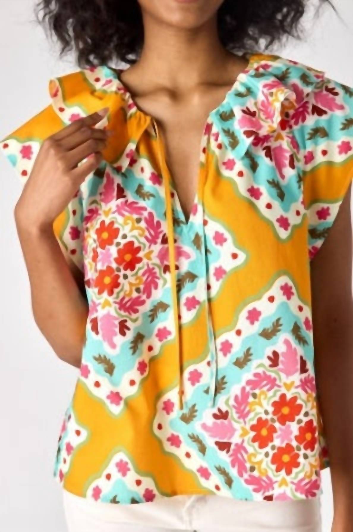 Crosby By Mollie Burch - Fern Top