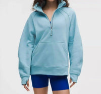Lululemon - Scuba Oversized Funnel-neck Half Zip Long Sweater