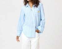 Kerri Rosenthal - Mia Stripe Positano Shirt