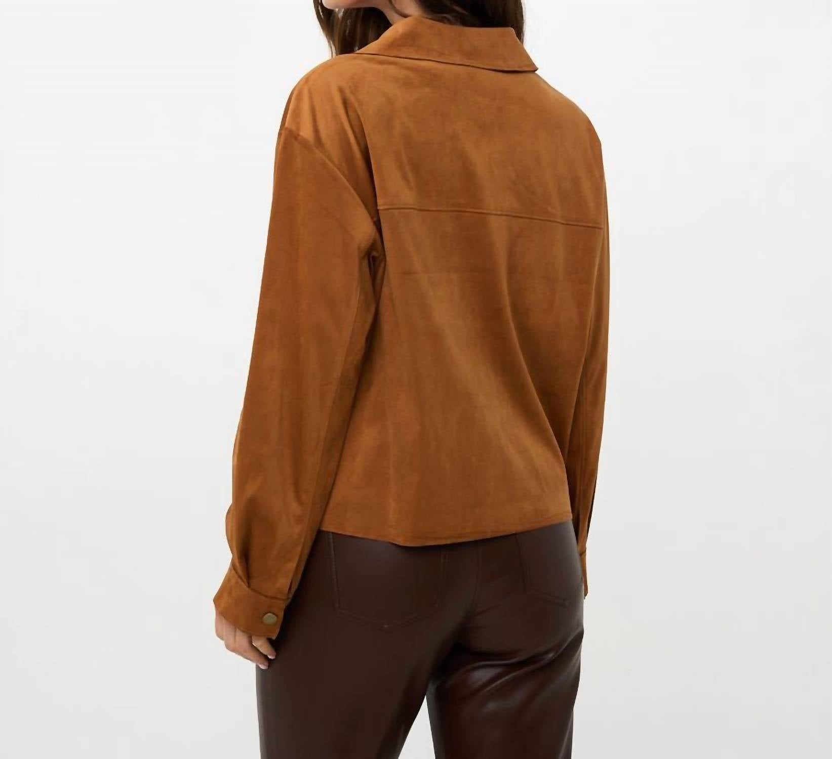 Esqualo - Suedine Wide Jacket
