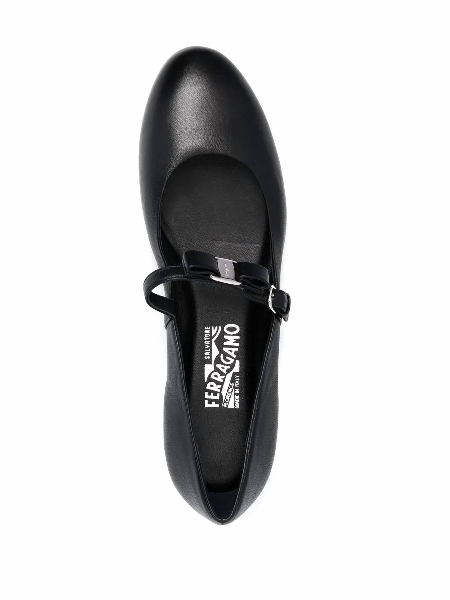Salvatore Ferragamo - Women's Lizz Leather Ballerina Shoes