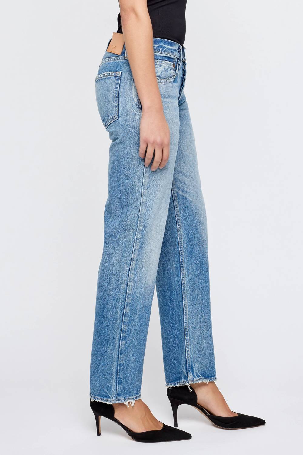 Moussy - Cheval Straight Low Rise Jean