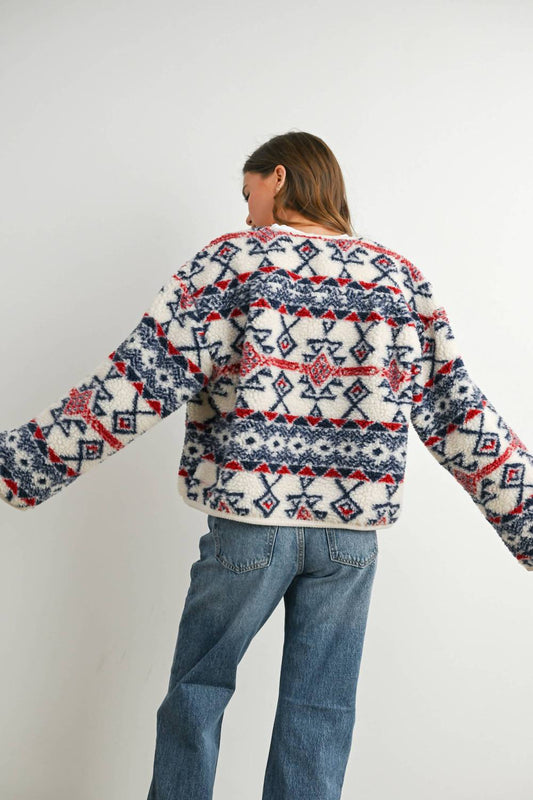 Buttermelon - Cora Fleece Long Sleeve Jacket