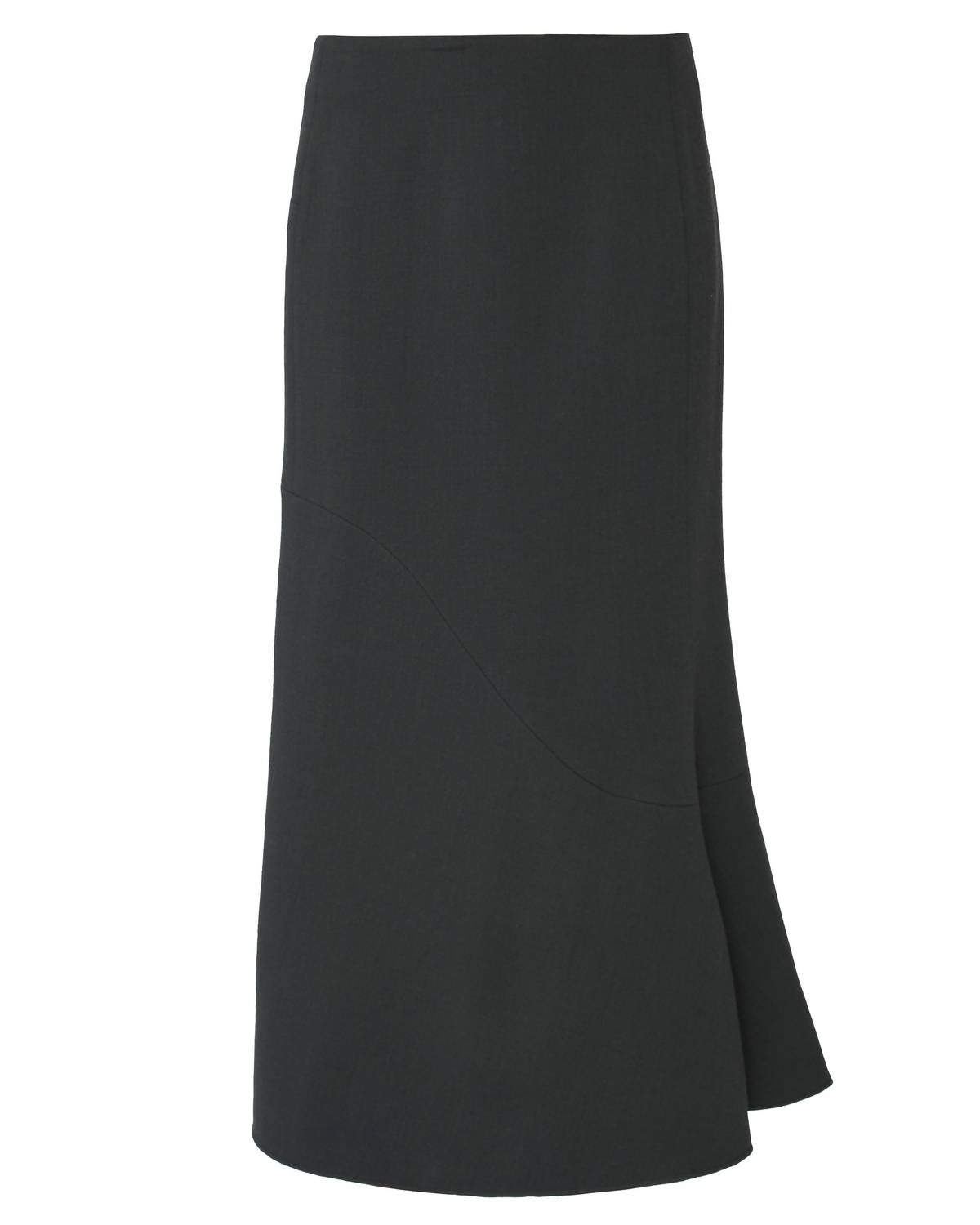 Tibi - Wool Crepe Marte Fluid Skirt