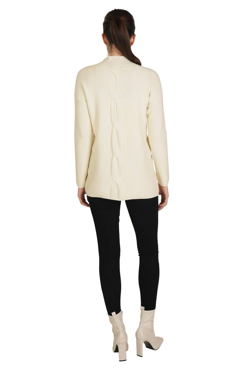 Love Token - Long Sleeve Mock-neck Sweater