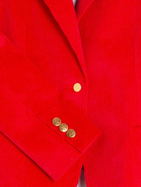 Vilagallo Gadea Blazer in red - women's jacket - alternate view