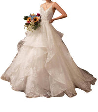 Kitty Chen Couture - Darla Ruffled Ball Gown