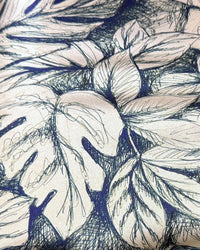 Go By Go Silk - Bias Leaf Print Midi Skirt