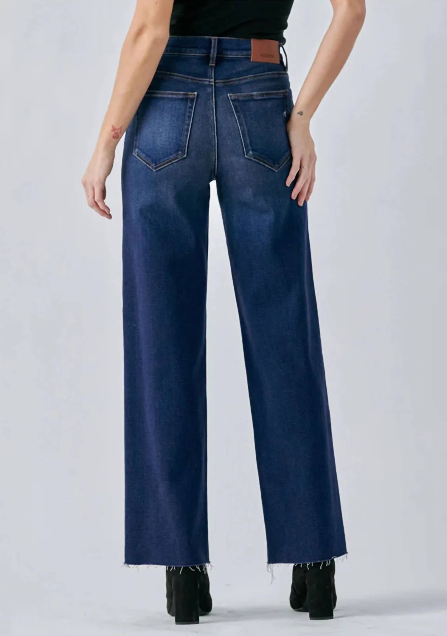 Hidden - Logan High Rise Denim Dad Jeans