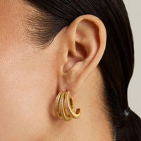 Dean Davidson - Women's Dauphine Pave Hoop Earrings