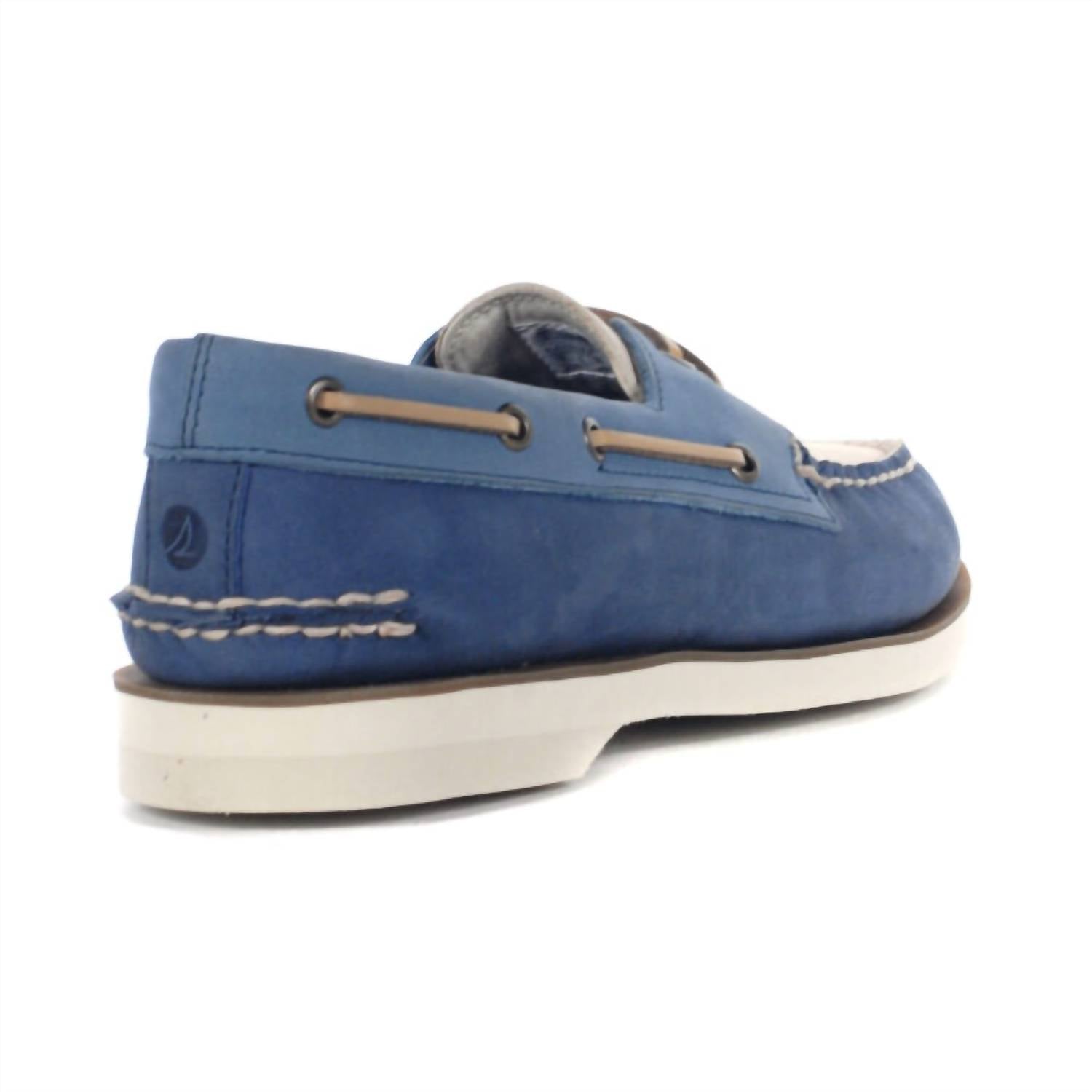 Sperry - Men’s Authentic Original 2-eye Double Sole Navy Leather Boat Shoes
