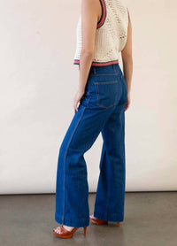 Re/Done - 7os Pocket Wide Leg Jeans