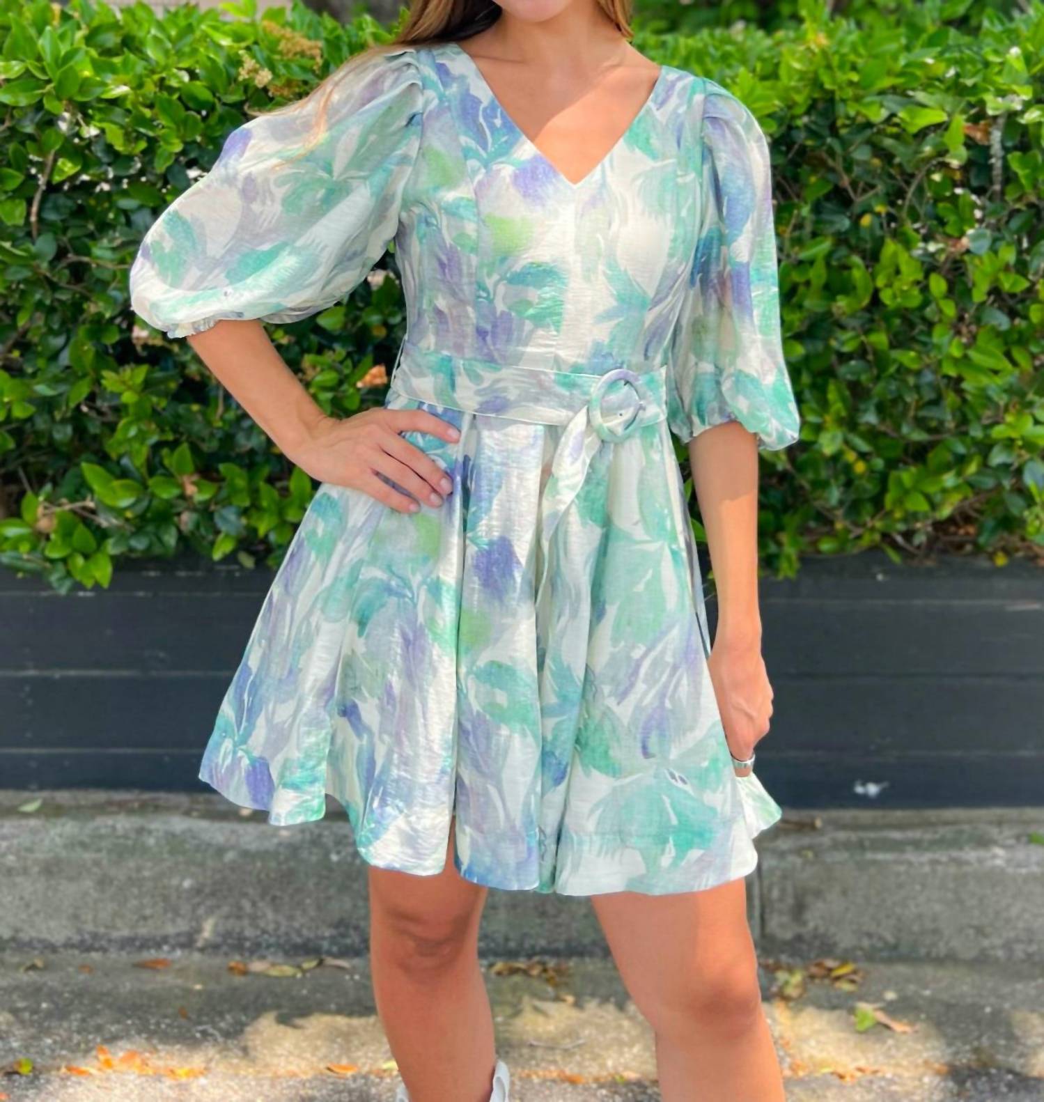 Lucy Paris - Alexis Belted Dress