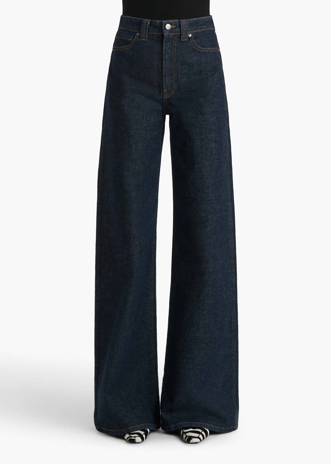 Khaite - Dane Wide Leg Jeans