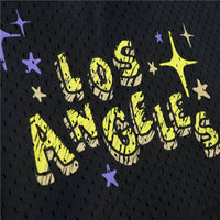 Mitchell & Ness - Men's Los Angeles Lakers Hardwood Sidewalk Sketch Shorts
