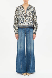 Ulla Johnson - Azrou Cotton Long Sleeve Blouse