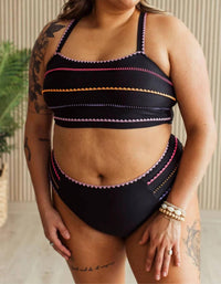 Mack & Mal - Multi Stitch Swim Top