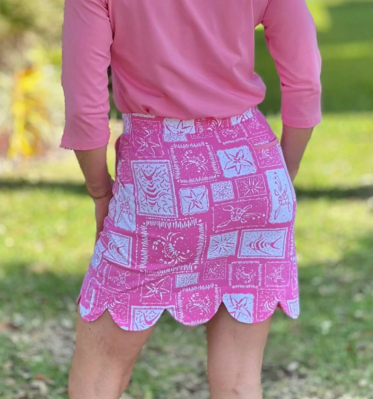 Ana Clare - Sassy Scallop Skort
