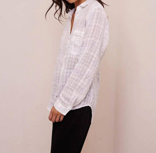 Bella Dahl - POCKET BUTTON DOWN LINEN SHIRT