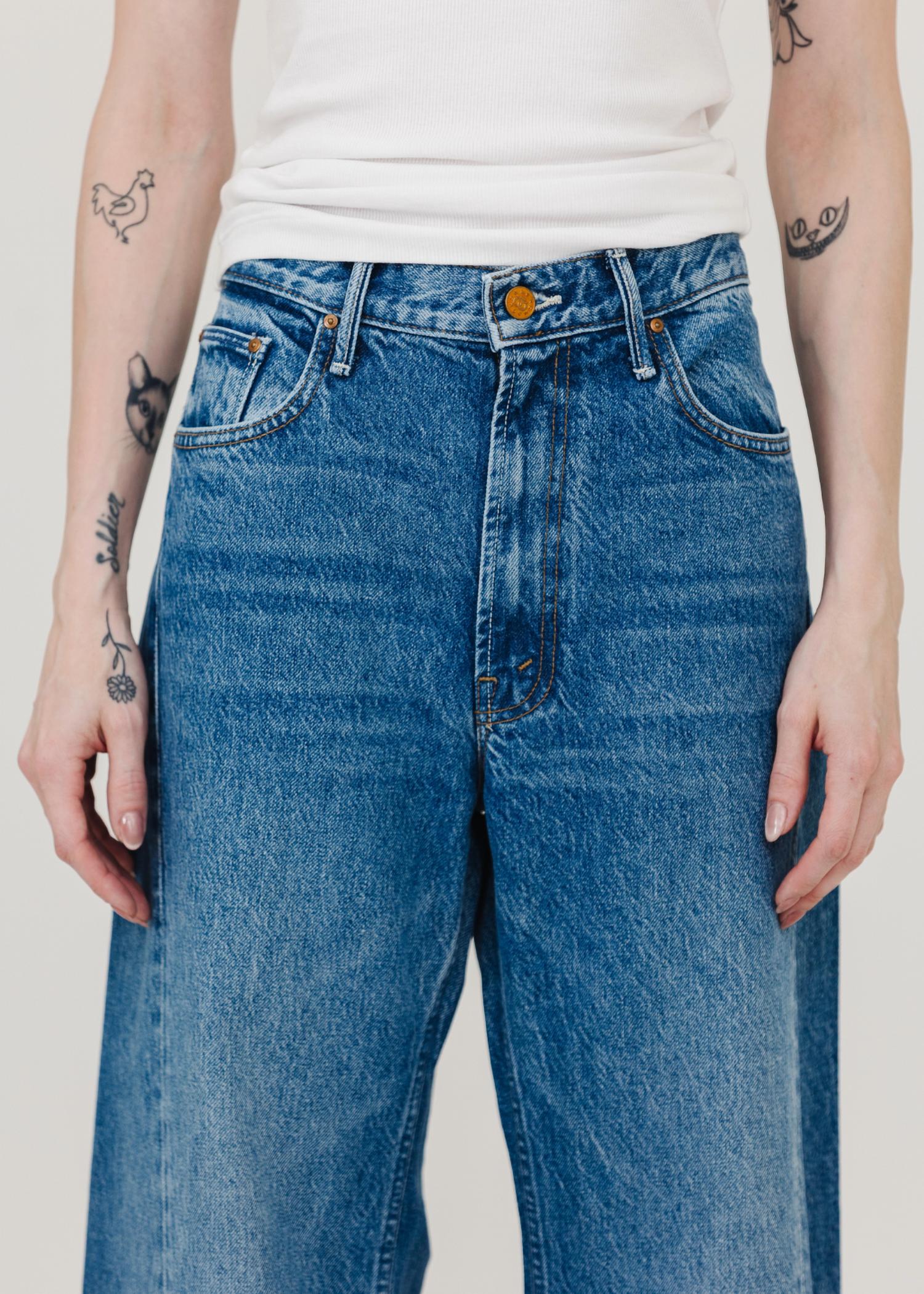 Mother - Lemon Twist Sneak Jeans