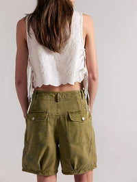 Free People - Wild Rebel Barrel Shorts