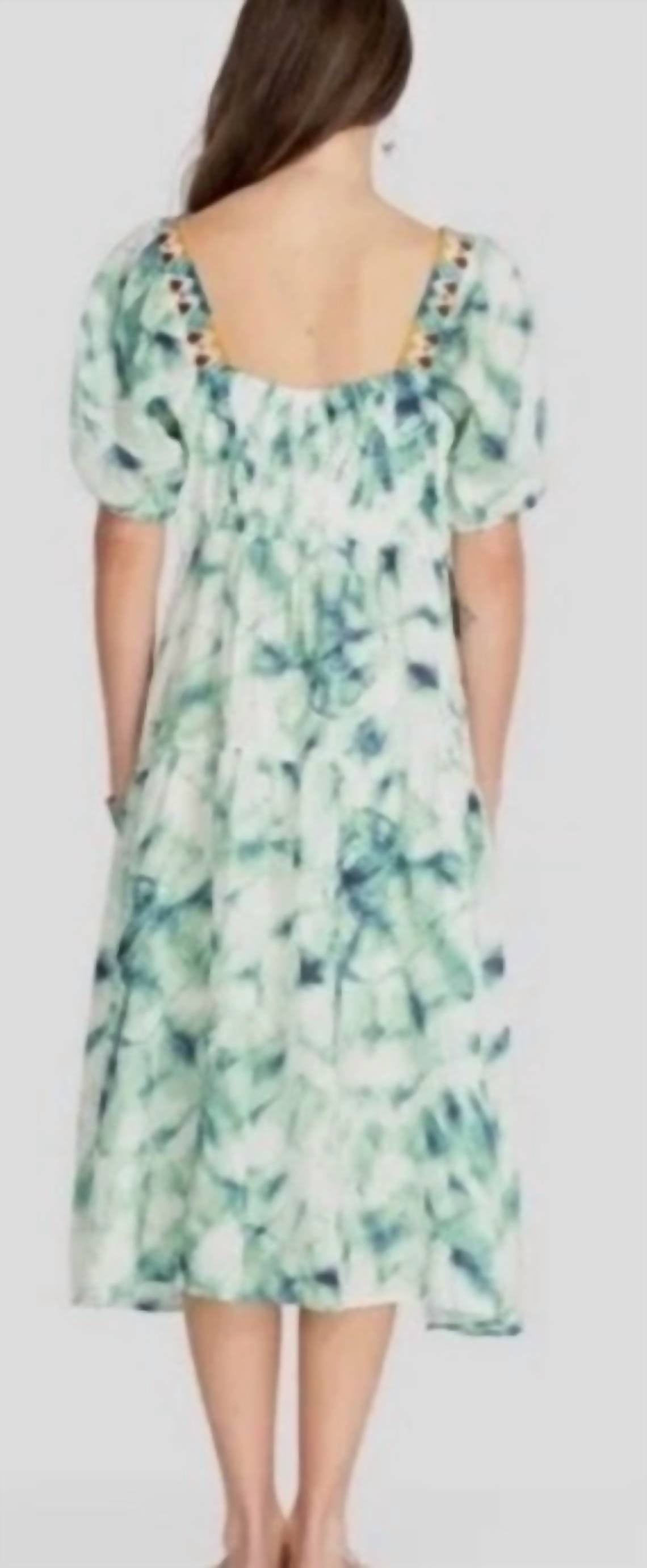Johnny Was - Jade Marble puff sleeve