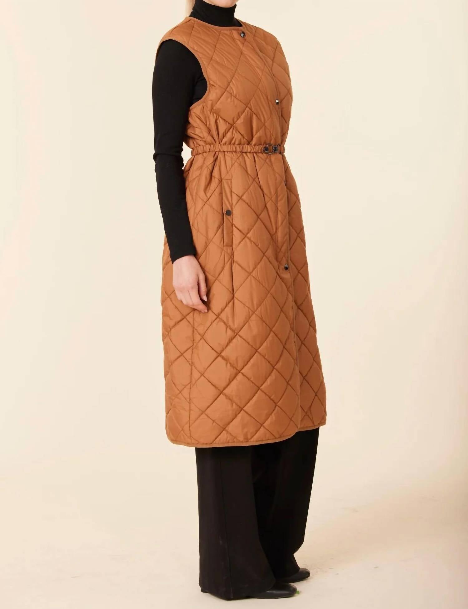 Dolce Cabo - Quilted Long Vest